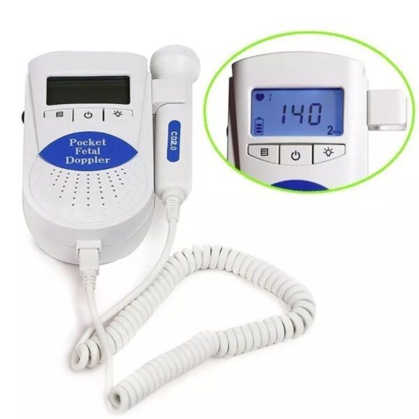 Doppler fetal plus portátil (3) Doppler fetal portátil